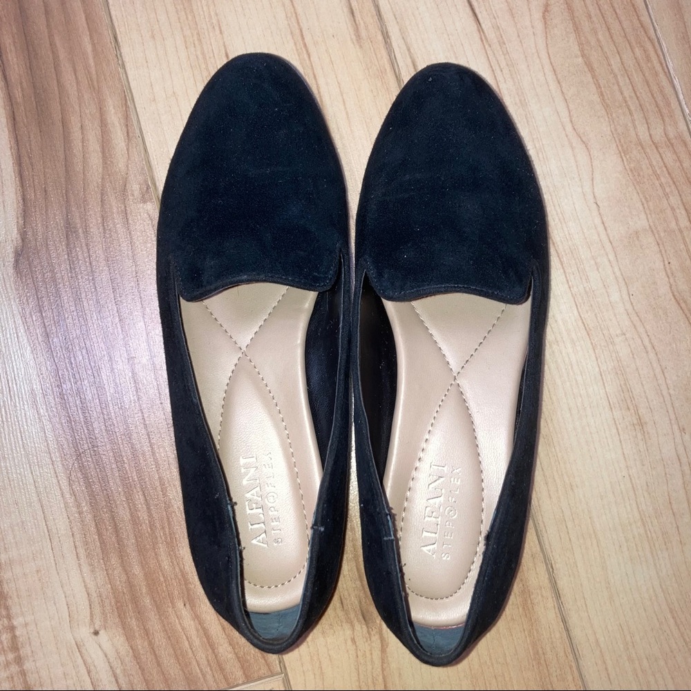 Alfani Black Step on Flex Flats